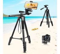 TEMU y Monopié de 70 Pulgadas, Profesional de Aleación de Aluminio para Cámaras Sin Espejo/DSLR/Teléfono Móvil/Videocámara/GoPro, con Soporte para Teléfono y Bolsa de Viaje ()