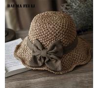 TEMU y Plegable BAI MA FEI LI para Mujer con Decorativo - , Ideal para Verano, Playa, Ocasiones Casuales o Formales, Diseño Texturizado Natural