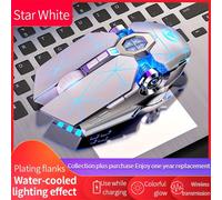 TEMU YINDIAO Ratón Inalámbrico, Recargable, Colorido y , Silencioso, Adecuado para Laptops y Computadoras de Escritorio