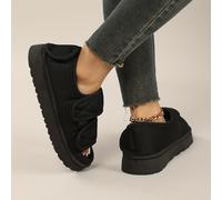 TEMU Zapatillas abiertas ajustables para , con talón abierto, fáciles de limpiar, para pies hinchados, antideslizantes, con talón y del pie ajustables después de la cirugía, zapatos para mujer