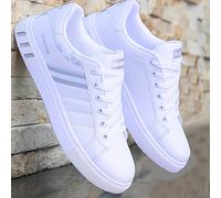TEMU Zapatillas con Cordones para Hombre, Diseño de Rayas y con Confort Transpirable