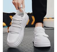 TEMU Zapatillas de moda casual para hombre, con cordones, parte sintética, interior de tela, MD, plantilla EVA, para .
