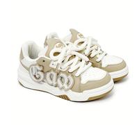 TEMU Zapatillas De Skate De Plataforma Con Estilo Urbano Y Moderno Para Hombre, Cómodas, Antideslizantes Y Duraderas Para Actividades Al Aire Libre