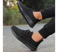 TEMU Zapatillas Deportivas Casuales para Hombre Transpirables y Ligeras - Parte de Tela , Acolchada EVA, Diseño de Color Sólido para Correr Todo el Año & Uso Diario