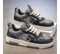 TEMU Zapatillas urbanas modernas y con estampados aleatorios para hombre, perfectas para a día, actividades al aire libre y cómodas para correr, antideslizantes