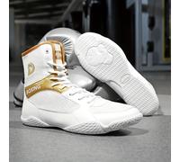 TEMU Zapatillas, Zapatos de Boxeo Profesionales para Competición en Interiores para Hombres, Zapatos de de Caña con de Goma y Cordones