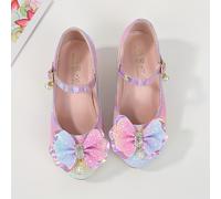 TEMU Zapatos de Princesa para Niñas Elsa, Zapatos de Un Solo Pie, Estilo /Otoño 2025, Zapatos de de Cristal para Niñas Pequeñas para