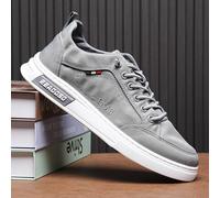 TEMU Zapatos De Skate De Color Liso Para Hombre, Cómodos Y Duraderos, Con Antideslizante, Ideales Para Actividades En Interiores Y Exteriores.