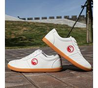 TEMU Zapatos de Tai Chi profesionales para hombres y mujeres, nuevos zapatos de marciales de fibra súper con de tendón de res para y otoño, zapatos deportivos para practicar Tai Chi y Fu