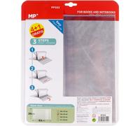 TEMU ZYLX SHOPPING - Pack 10 Forros Autoadhesivos para Libros 28-29-30-31x53 cm | Protector Transparente Escolar MP