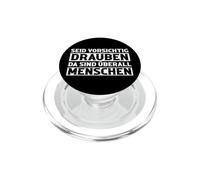Ten Cuidado afuera, Hay Gente por Todas Partes. Divertido PopSockets PopGrip para MagSafe