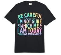 Ten Cuidado No Estoy Seguro de cuál Soy Hoy Funny Moody Comfort Colors Adult Heavyweight T-Shirt