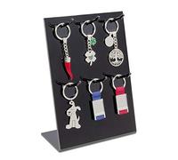 Ten Expositor para llaveros de Banco Negro cod.EL21075 cm 9,5x19,5x27h by Varotto & Co.