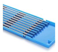 TEN-HIGH tig Electrodos de tungsteno Electrodos de soldadura, Lantano 2% Azul, Para soldadura CC y CA, 1.6 mm x 150 mm