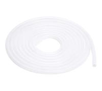 TEN-HIGH Tubo de Silicona de Grado Industrial, Longitud de 1m/2m/5m/10m/50m/100m (2 M, 7mm x 11mm)