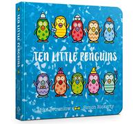 Ten Little Penguins Board Book