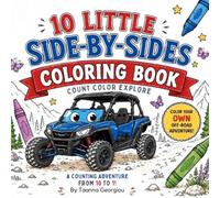 Ten Little Side-by-Sides Coloring Book: Count, Color, and Explore the Trail