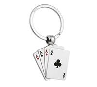 Ten Llavero Ases de póker rotativo cod.EL7872 cm 7,5x3,5x1h by Varotto & Co.