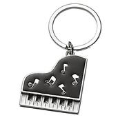 Ten Llavero piano negro cod.EL7917 cm 8x3,9x0,5h by Varotto & Co.