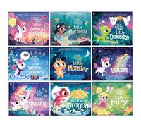 Ten Minutes to Bed Series 8 Books Collection Set By Rhiannon Fielding (Little Unicorn's Birthday,Little Mermaid,Dinosaur, Unicorn's Christmas, Monster, Little Unicorn, Baby Unicorn, Little Dragon)