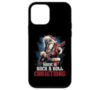 Ten un Amante de Rock & Roll Christmas Rock Santa Music Carcasa para iPhone 12 Mini