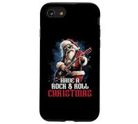 Ten un Amante de Rock & Roll Christmas Rock Santa Music Carcasa para iPhone SE (2020) / 7/8