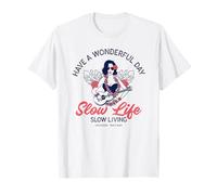 Ten un día Maravilloso (declaración Positiva y gráfico de Hawai) Camiseta