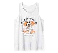 Ten un día maravilloso (declaración positiva y gráfico de playa) Camiseta sin Mangas