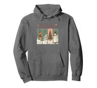 Ten una escena nevada de Feliz Navidad Sudadera con Capucha