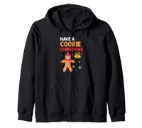 Ten Una Navidad con Galletas Divertidas Sudadera con Capucha