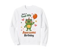 Ten una Rana de celebración Impresionante de Toad-Ally Sudadera