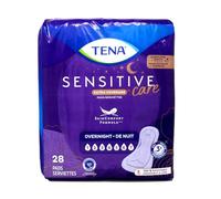 TENA Almohadillas de incontinencia para mujeres, durante la noche, 28 unidades Serenity - Intimates Overnight , 1 Paquete , 1