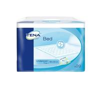TENA Bed Plus Wings 180 x 80 cm Schutzunterlage für Betten und Möbel bei Inkontinenz, 20 pzas Almohadillas