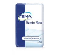 TENA Bed Basic - Protector de cama (60 x 60 cm, 1,075 ml, 30 unidades)