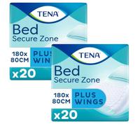 TENA Bed Plus Secure Zone 180x80cm 2x20 uds
