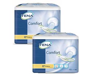 Tena Comfort Compresas Extra, 80 Unidades
