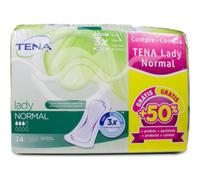 Tena Discreet Compresa Absorbente Orina Ligera Normal 24 + 12 uds