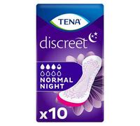 Tena Discreet Normal Night Compresas 10 unidades