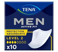 Tena For Men - Nivel 2 - Protectores absorbente para caballero fugas ligeras y modérées - X 10