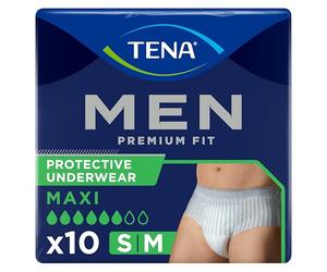 Tena For Men Premium Fit Level 4 Medium Pack de 10