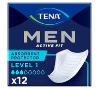 Tena For Men, Protector absorbente para hombres, Liv 1, pack con 12 unidades