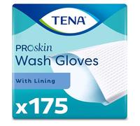 Tena Guantes Higiénicos de Cuidado de Piel, Unisex, Adulto, 175 Count (Pack of 1), Blanco