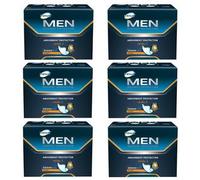 TENA Hombre Nivel 3 (120 Unidades = 6 Paquetes = 1 Caja) - Protector de Incontinencia para Hombre - Tamaño Único - 120 Unidades