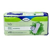 Tena Lady Absorbente Incontinencia Orina Ligera Normal, 12 Uds
