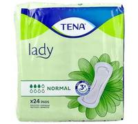 Tena Lady Absorbente Incontinencia Orina Ligera Normal, 24 Uds
