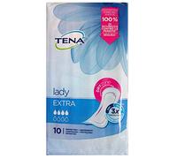 Tena Lady - Compresas absorbentes Extra, 10 unidades