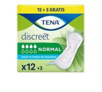 Tena Lady Discreto Normal 12+3, Estándar, Único