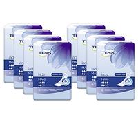 Tena Lady Maxi Compresas Para Incontinencia Media, 8 Paquetes (8 X 6 Unidades)