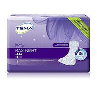 Tena Lady Maxi Night - Paquete de 6 bolsas de 12 protectores