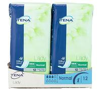 TENA Lady Normal - Compresas para fugas - 6 paquetes de 12 unidades, total 72 compresas